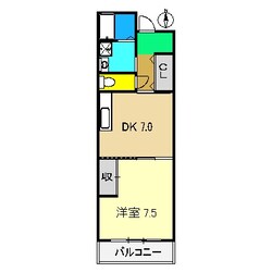 ロイヤルガーデン Ⅱの物件間取画像